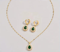 Rheya Lysandelle Set de Joyería | Oro