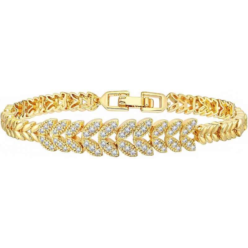 Everleaf Pulsera Tennis | Oro