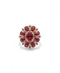Anillo Pétalo Escarlata | Oro