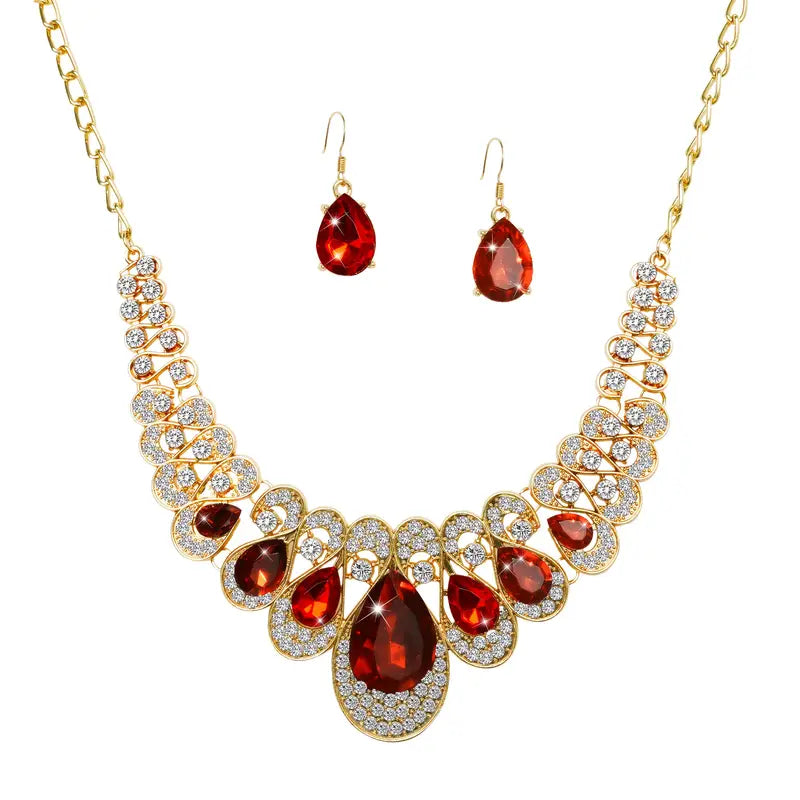 Maevina Crimselle Set de Joyas | Oro