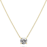 Aurora Collar de Cristal | Oro