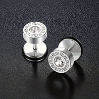 Pendientes Theron Keyline | Oro Blanco