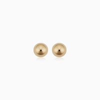 Have a Ball Aretes de Botón | Oro