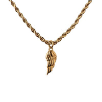 Collar con Colgante Ala Elio | Oro