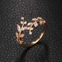 Anillo de Enredadera Elegante | Oro