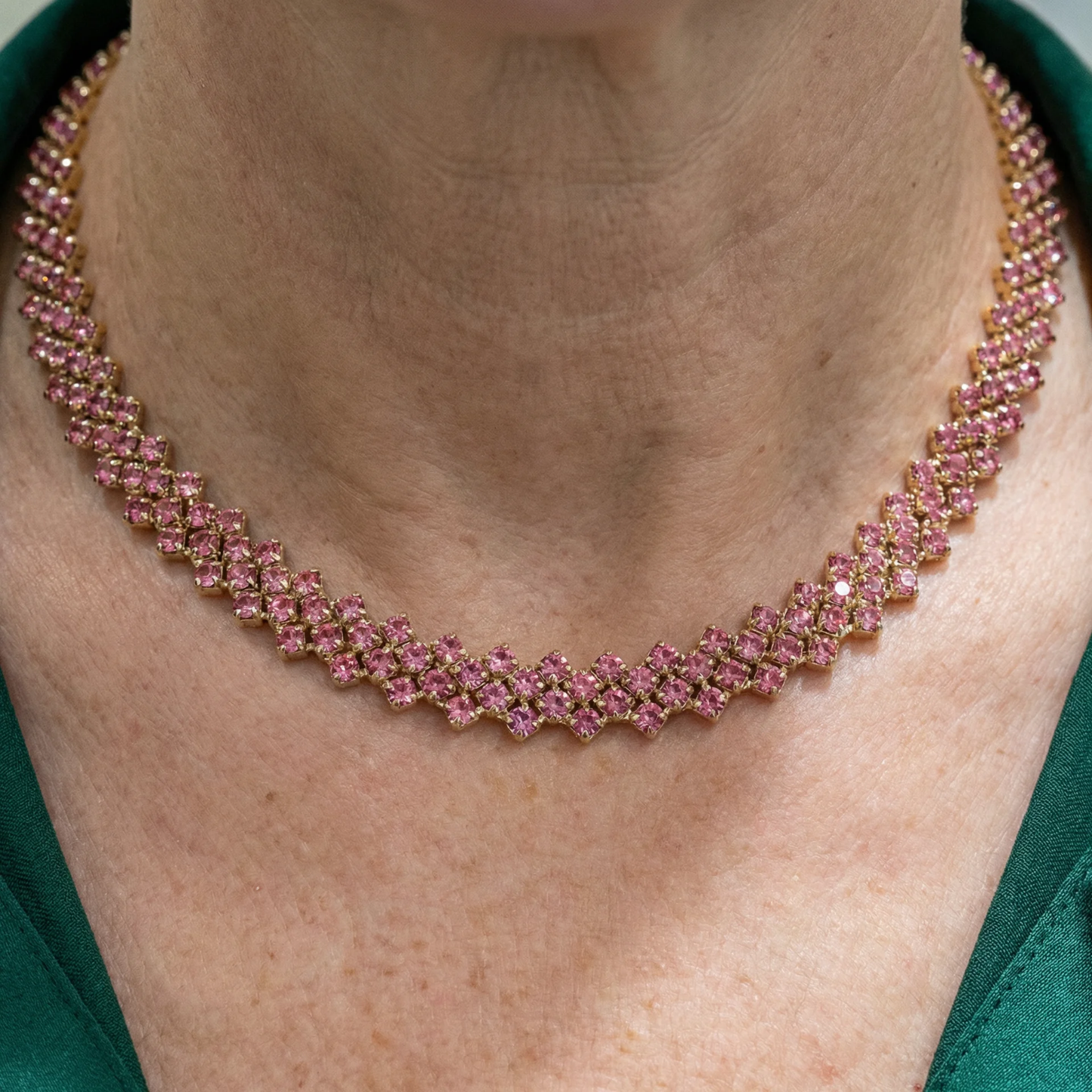 Collar Rose Ember Line | Oro