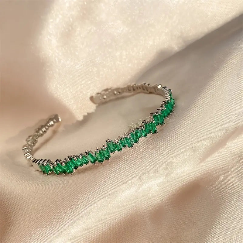 Milena Thalys Pulsera | Oro Blanco