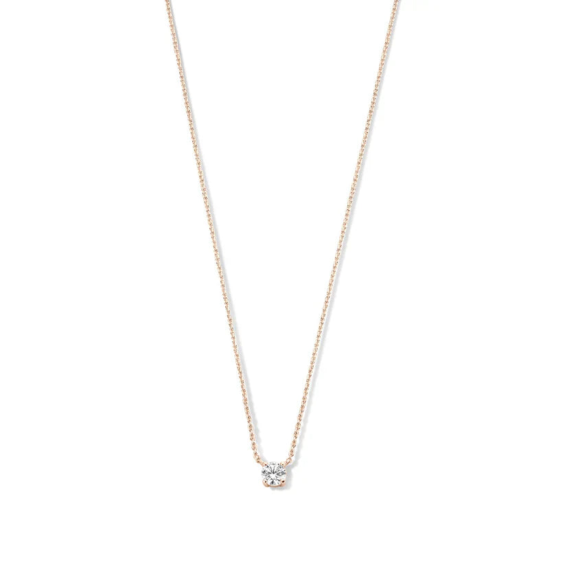 Cléa Collar con Piedra de Moissanita | Oro