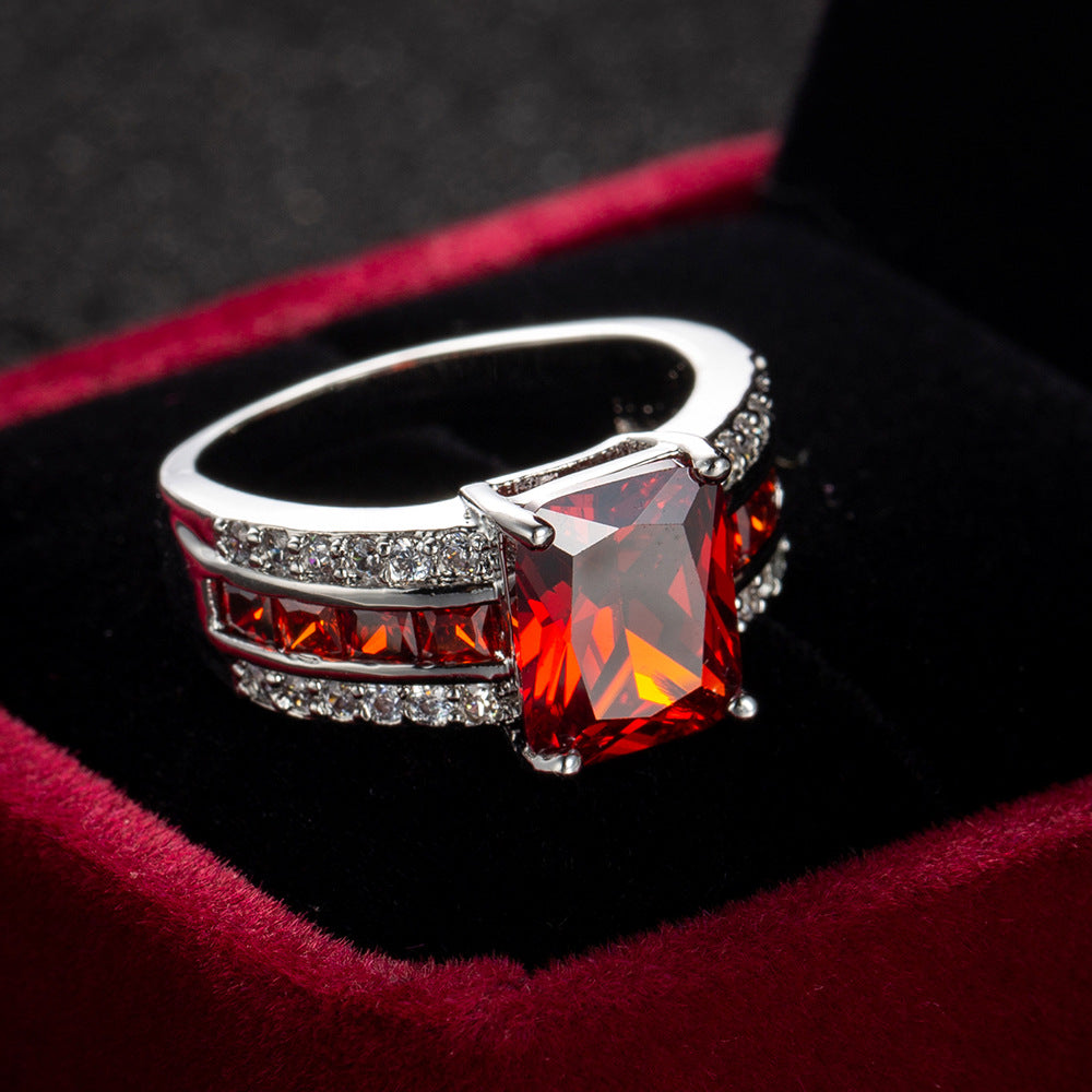 Kassira Redmont Anillo | Oro Blanco