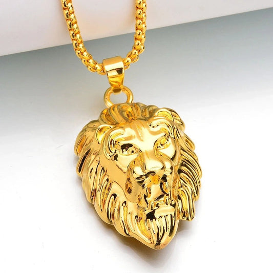 Collar con Colgante León Dominion | Oro