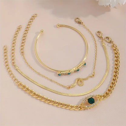 Serpina Veyra Set de Pulseras | Oro