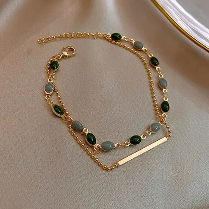 Olivia Moss Pulsera Dúo | Oro