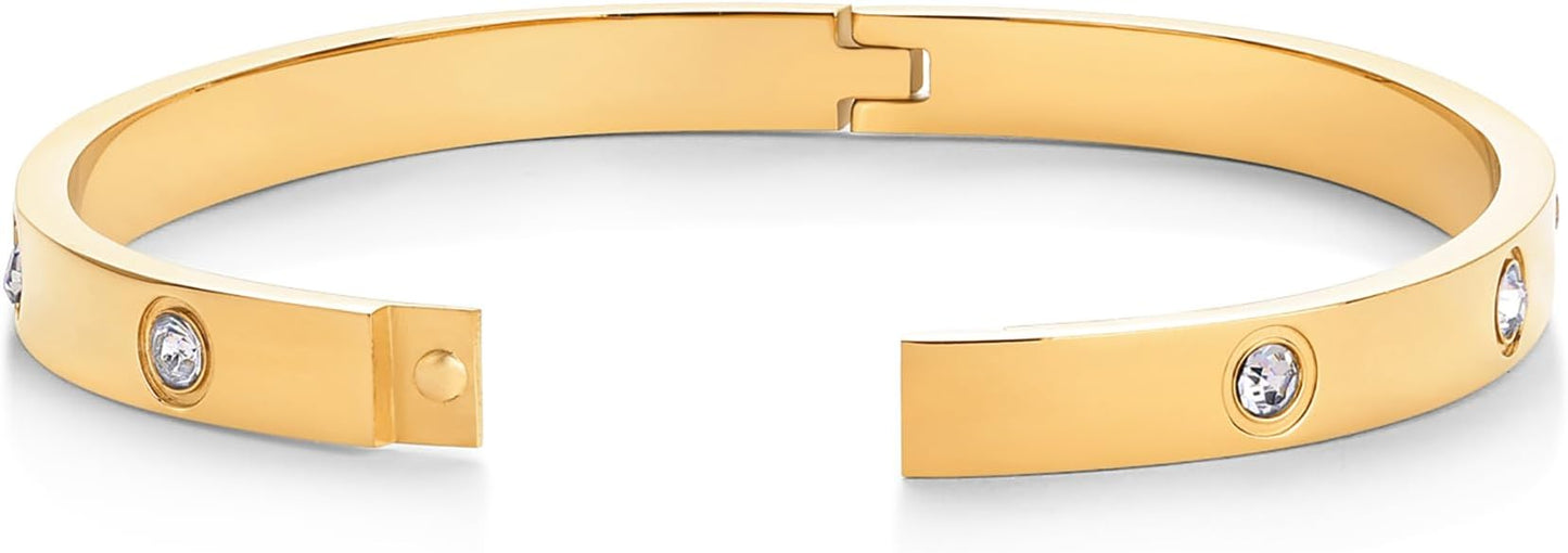 Pulsera Halo de Punto | Oro