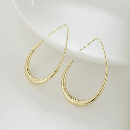 Aretes de Argolla Sunlit | Oro