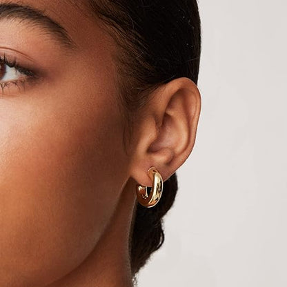 Aretes de Argolla Stardust | Oro