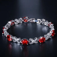 Alendra Flameaux Pulsera | Oro Blanco