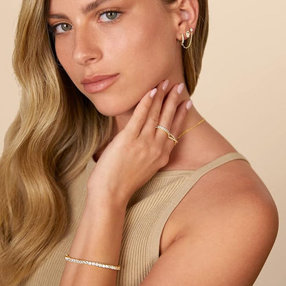 Adella Aretes de Cadena | Oro