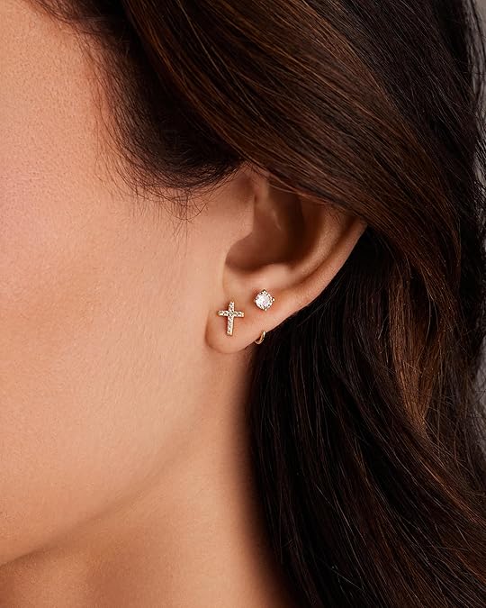 Aretes de Argolla Spark Tip | Oro