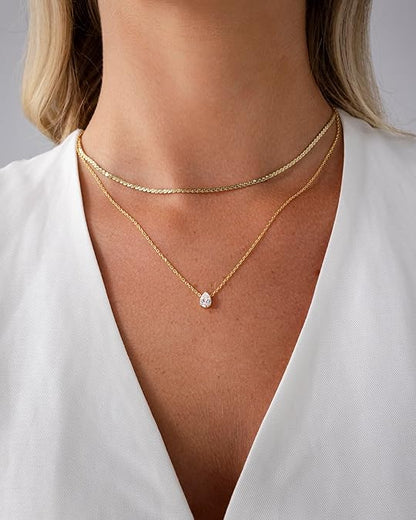 Collar en Capas Halo | Oro