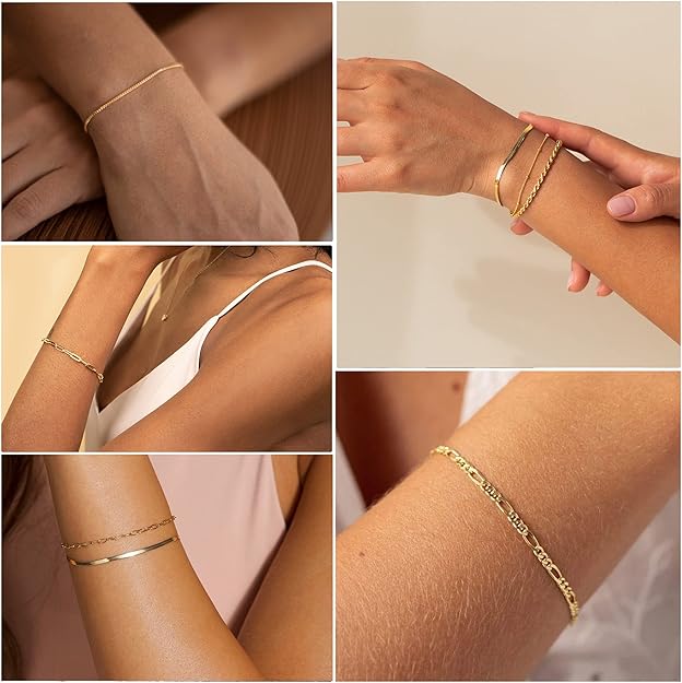 Isabella Vernetta Set de Pulseras | Oro