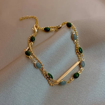 Olivia Moss Pulsera Dúo | Oro