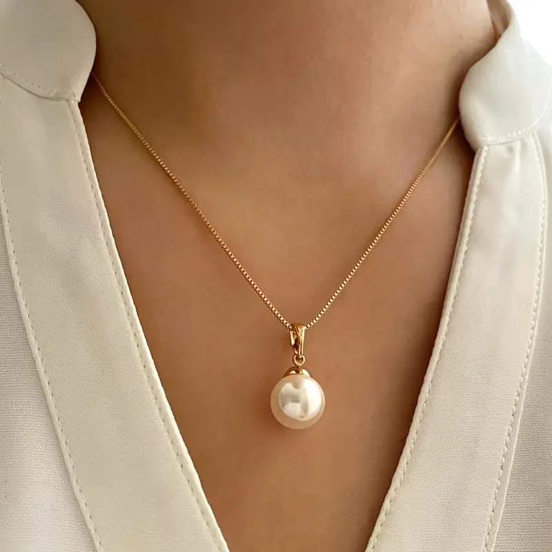 Golden Grace Set de Joyería con Perlas | Oro