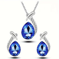 Set de Joyería Elegancia Sirena Clásico | Oro Blanco