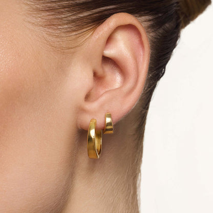 Gia Aretes de Argolla | Oro