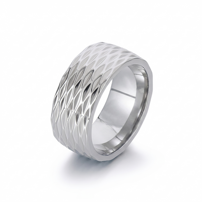 Anillo de Rejilla Kaelis | Oro