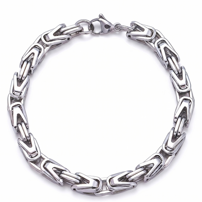 Pulsera Eslabón Corona Lucian | Oro