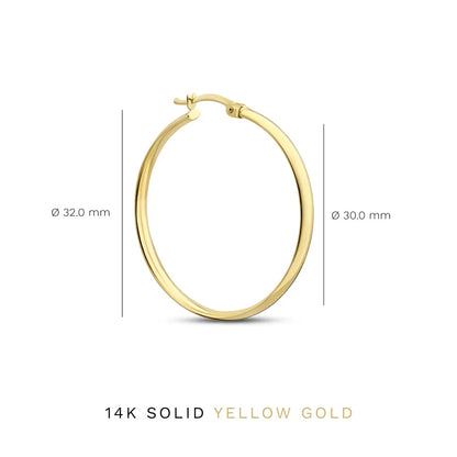 Noa Serane Aretes | Oro Blanco