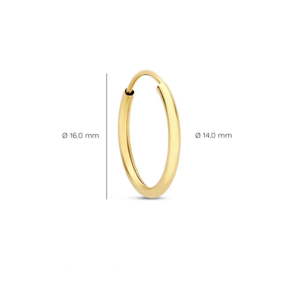 Noémie Sorel Aretes | Oro