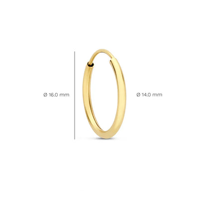 Noémie Sorel Aretes | Oro
