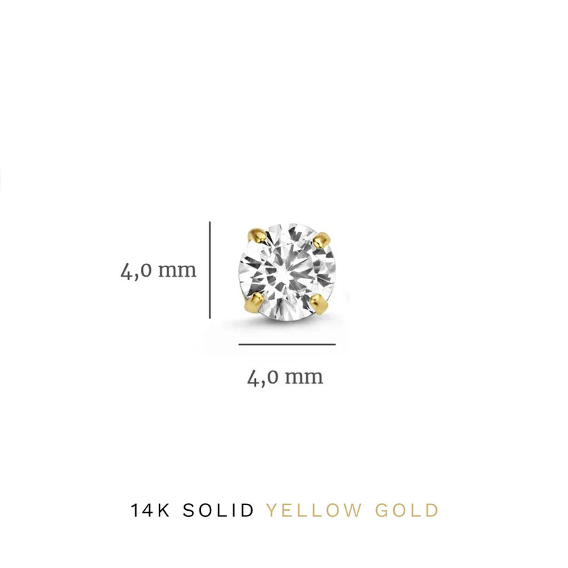 Larmes de Lune Set de Aretes con Piedra | Oro