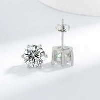 Tera Aretes | Oro Blanco