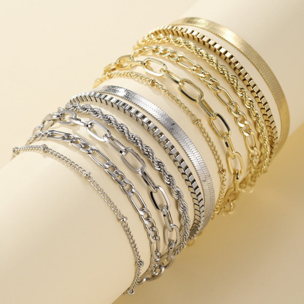 Ellis Renner Set de Pulseras | Oro