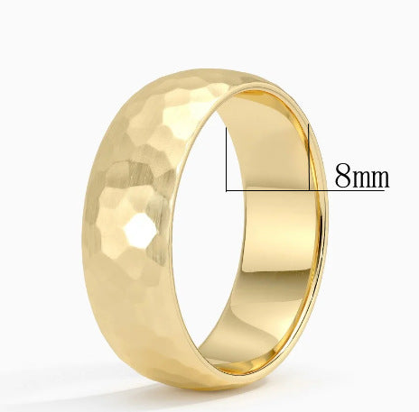 Anillo Texturizado Elric | Oro