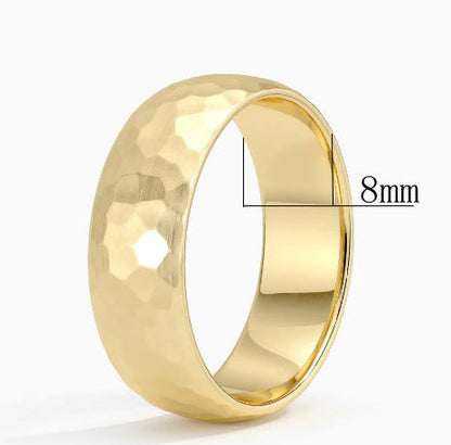 Anillo Texturizado Elric | Oro