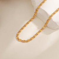 Collar de Cadena Trenzada Nusa | Oro