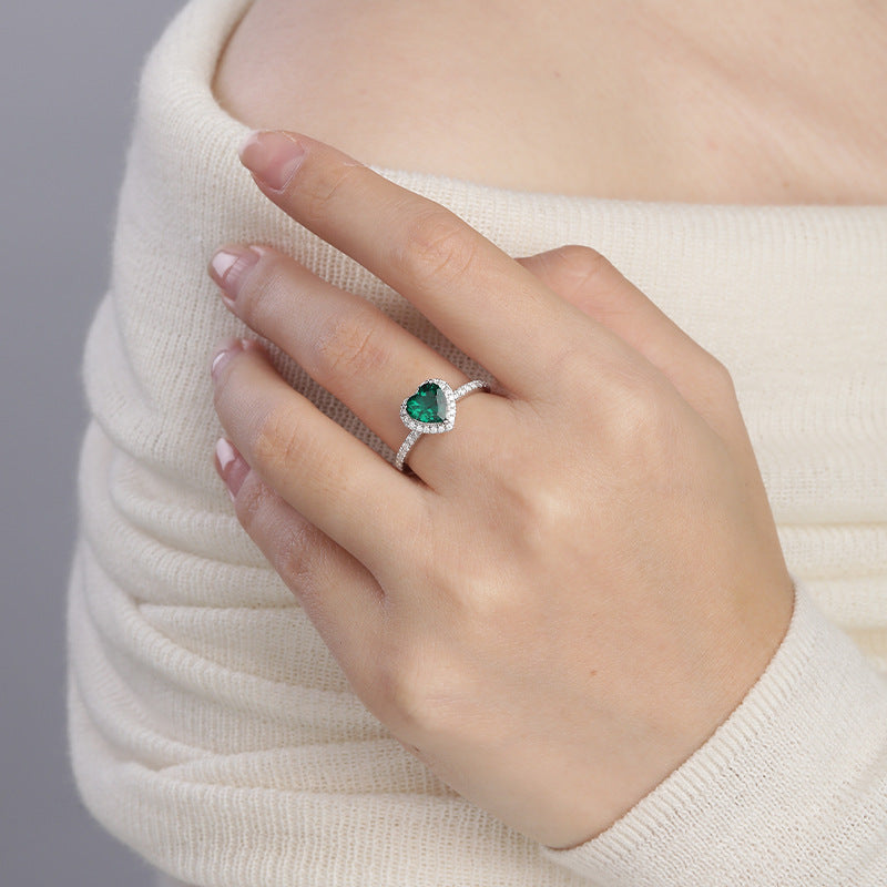 Delara Virenza Anillo | Oro Blanco