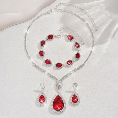 Thalira Bloodwynne Set de Joyas | Oro Blanco