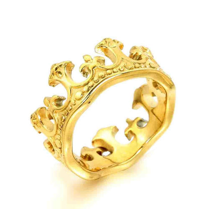 Anillo Monarca Prestige | Oro Blanco