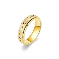 Anillo Atlas Cielo Nocturno | Oro