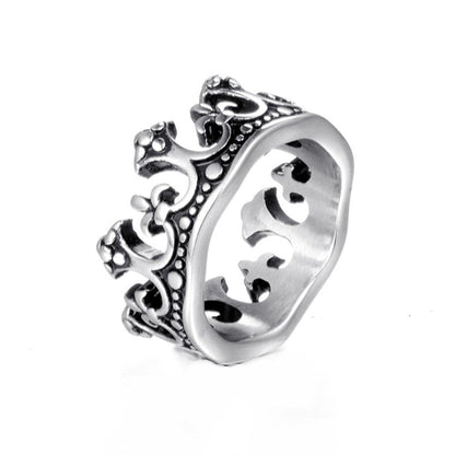 Anillo Monarca Prestige | Oro Blanco