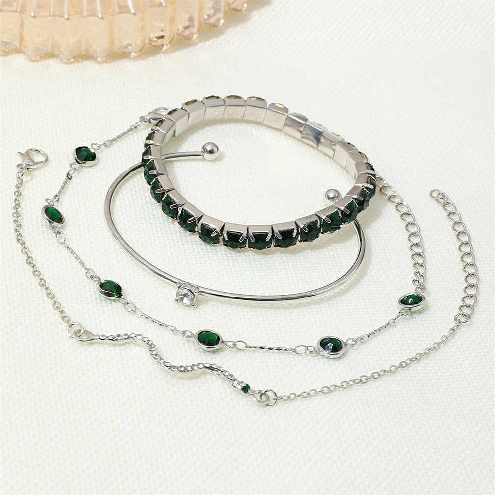 Sorina Feldwyn Set de Pulseras | Oro Blanco