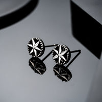 Pendientes Ardyn Estrella del Norte | Oro Blanco