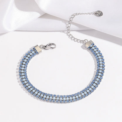 Signature Shine Pulsera | Oro Blanco