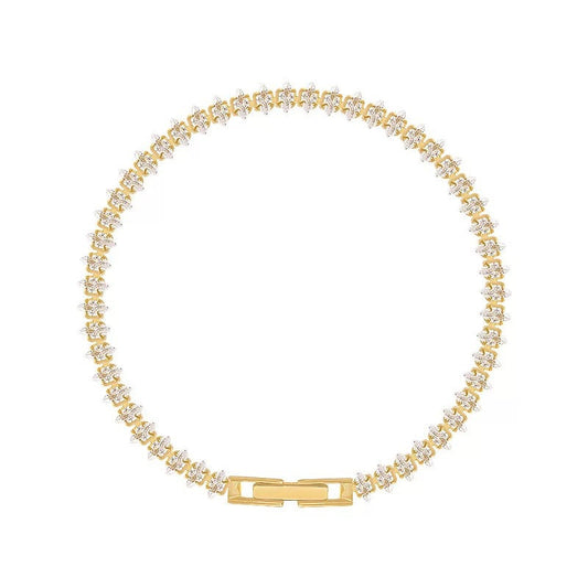 Vionelle Pulsera Tennis Marquesa | Oro
