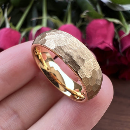 Anillo Texturizado Elric | Oro