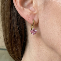Rosaluxe Aretes Crownlight | Oro Rosa